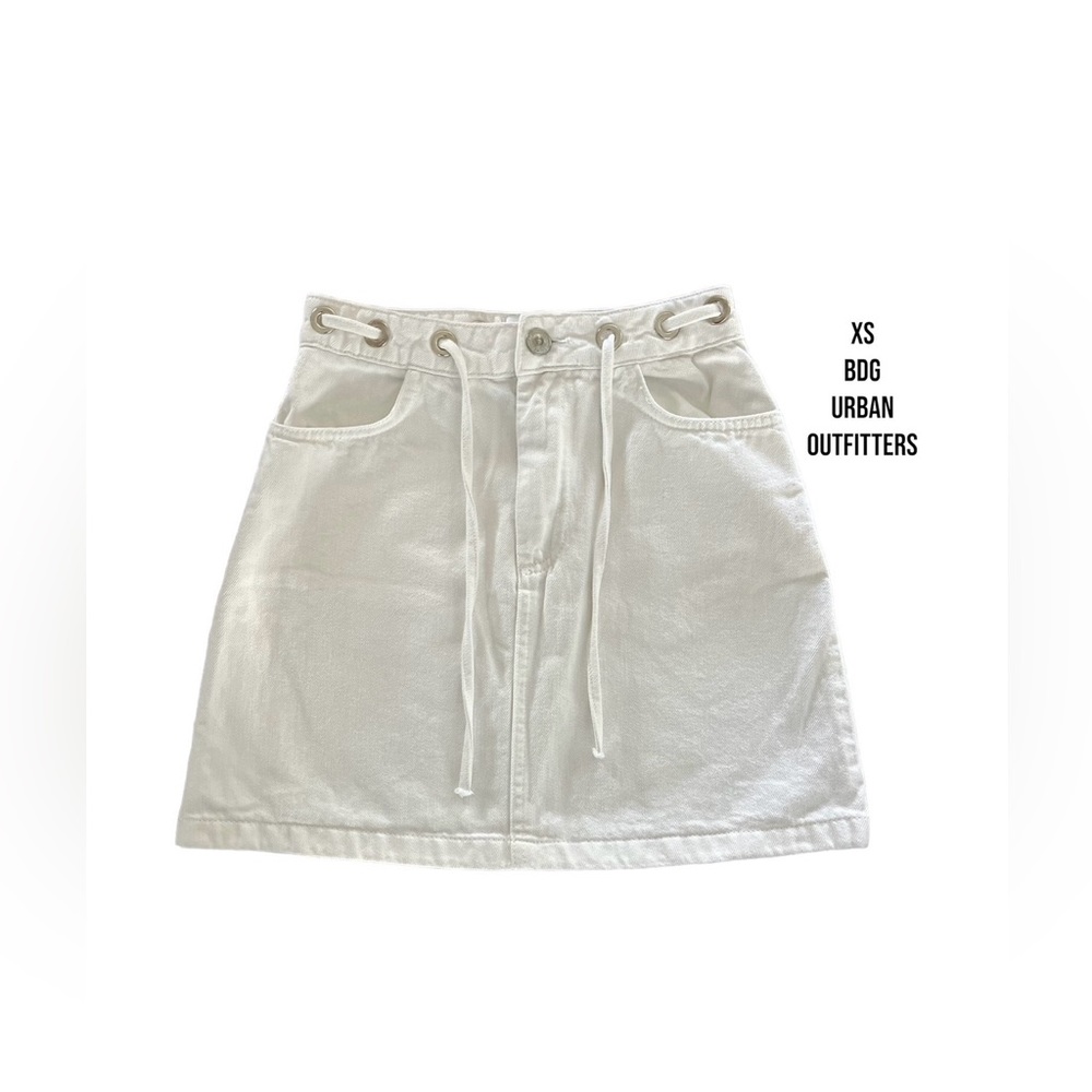 BDG Urban Outfitters White Denim Skirt | Size XS